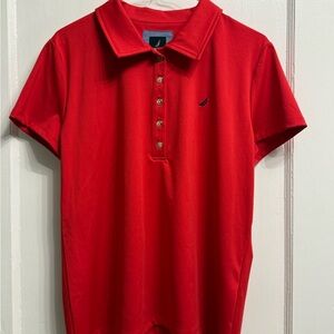 Nautica Women’s Red Polo Shirt